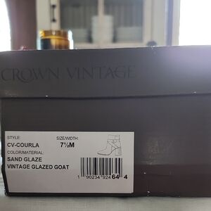 Crown Vintage Sand Glaze Boots